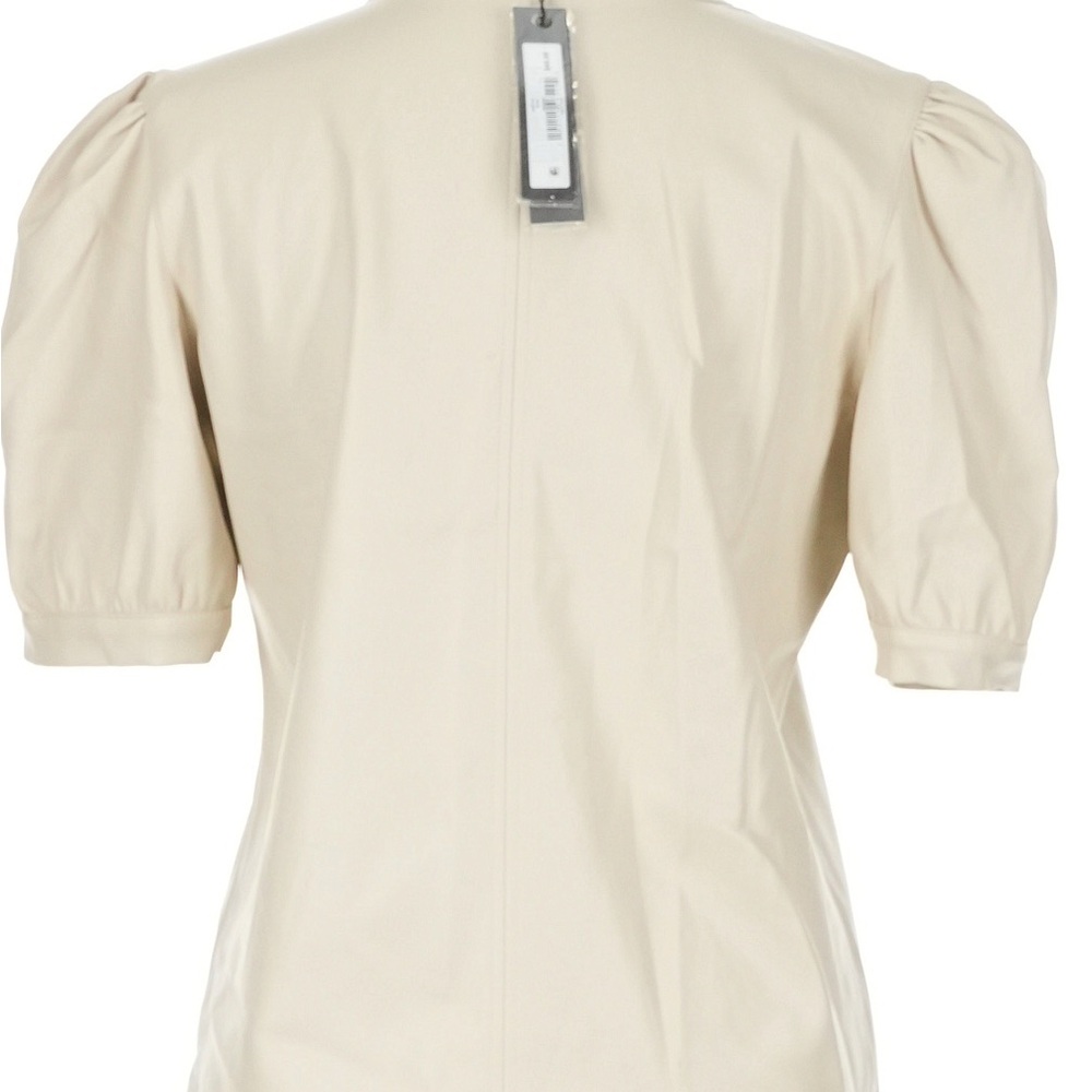 Steve Madden Cream Puff Sleeve Blouse - Picture 5 of 6